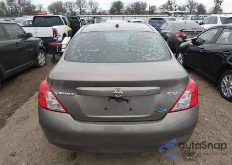 2012 Nissan Versa 1.6 Sv из США, поврежденный, VIN 3N1CN7AP5CL905962